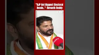Revanth Reddy | Telangana Chief Minister: "BJP Got Biggest Electoral Bonds.."