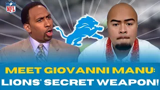 🦁🏈 EXCLUSIVE INSIGHT: DISCOVER HOW GIOVANNI MANU IS SET TO DOMINATE THE NFL WITH THE DETROIT LIONS!