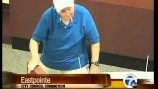 84-year-old man arrested at Eastpointe council meeting