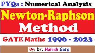 PYQs on Newton-Raphson Method | Numerical Analysis | GATE 1996 to 2023 | Short Cut Tricks