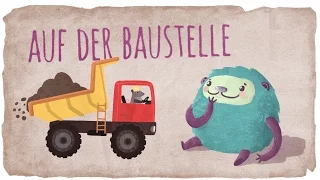 Auf der Baustelle - für Kinder mit Flunkeblunk | Bagger fahren | Baumeister Flunk