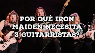 Qué rayos hace Iron Maiden con 3 guitarristas?