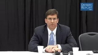 US Army's Esper on Futures Command Leadership, Modernization