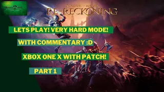 Lets Play - Kingdoms of Amalur Re-Reckoning - VERY HARD - Xbox One X 1080p 60fps - with Commentary