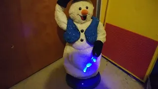 25 Days of Christmas day 20: Gemmy animated spinning snowflake snowman