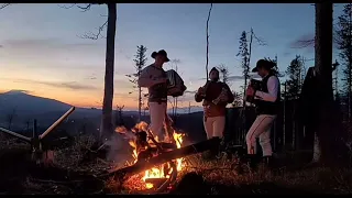 Górale Żywieccy. Beskid Żywiecki. Tradycyjne góralskie granie. Łobuwojcie chłopcy kiyrpce.