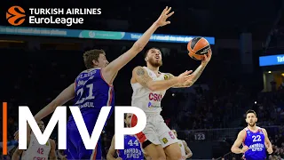 Turkish Airlines EuroLeague Regular Season Round 15 MVP: Mike James, CSKA Moscow