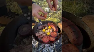 Кавказский охотничий завтрак