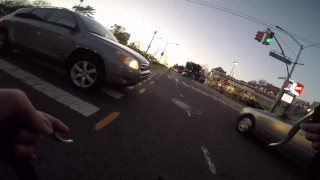 Almost got hit BY A CAR - Bike Ride