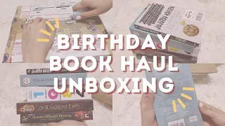 i bought books for my bday!! ✨ | #Unboxing #BooktubePH