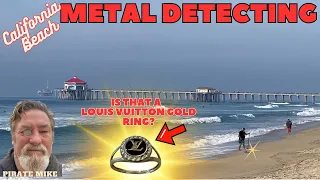 Louis Vuitton Gold Ring on a famous Beach.