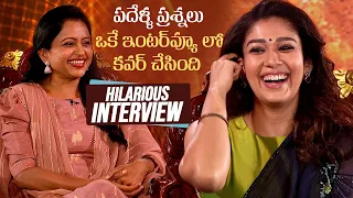Nayanthara Hilarious Interview With Anchor Suma | Connect Movie | Manastars