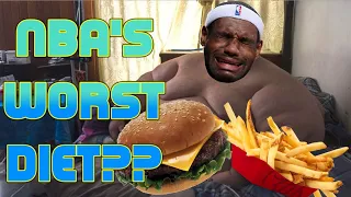 Lebron has the worst diet in pro sports | #Shorts