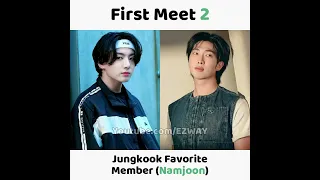 BTS Favorite Close Members Of BTS When They Meet For The First Time That You Never Know Before!