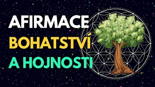 Energie hojnosti a bohatství 💎 Afirmace pro nejšťastnější den Tvého života ♥️