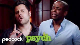 Shawn saves whacky murder suspect | Psych