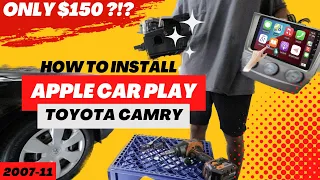 HOW TO: INSTALL APPLE CAR PLAY ANDROID AUTO IN 2007-11 TOYOTA CAMRY