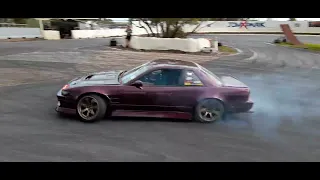 s13 rb25 500hp testing the faster lines