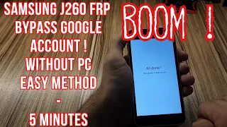 Samsung j2 Core (J260) Frp Bypass Google Account Remove 2020 unlock - Without Pc, without sim card