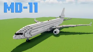 Minecraft McDonnell Douglas MD-11 Plane Tutorial