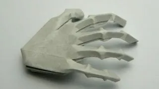 Origami Hand Skeleton (Jeremy Shafer)