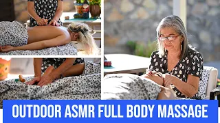 Outdoor ASMR Full Body Massage with Music | Massage Therapeutics