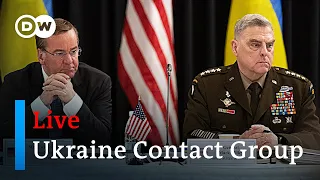 Live: Ukraine Defense Contact Group press conference | DW News