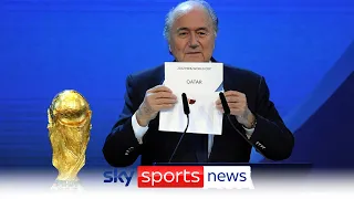 Former FIFA president Sepp Blatter admits decision to award the World Cup to Qatar was a 'mistake'