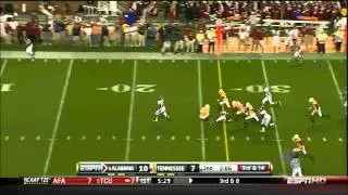 2010 Alabama vs. Tennessee Highlights