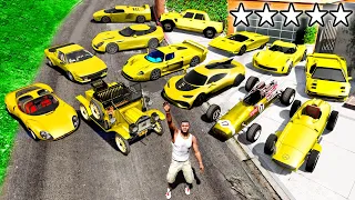 Collecting RARE GOLD SUPERCARS in GTA 5!