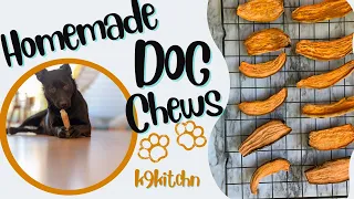 How to Make Homemade Sweet Potato Dog Chews | DIY Dog Treats