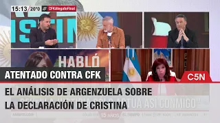 La MIRADA del equipo de ARGENZUELA sobre la declaración de CRISTINA