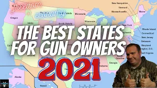 Top Ten States for Gun Owners 2021 | Not Based Only On Gun Laws