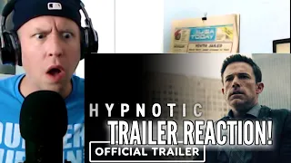 HYPNOTIC | TRAILER REACTION! Ben Affleck. Robert Rodriguez. Alice Braga. William Fitchner.