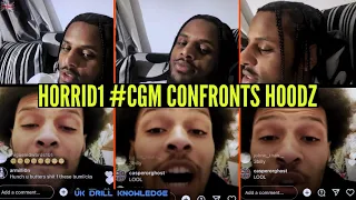 Horrid1#cgm Confronts His Old Cell Mate Hoodz On Live 😱