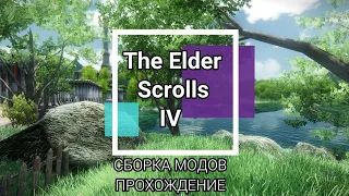 TES IV OBLIVION.СБОРКА МОДОВ.Прохождение.Выбор класса.Выход из канализации.Сложность 65%