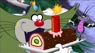 Oggy and the Cockroaches   A truce for Christmas S1E59 Full Episode New HD