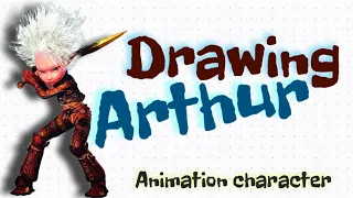 Drawing Arthur Animation Movie Character