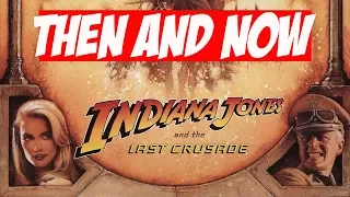 INDIANA JONES MOVIES (1981 - 2008) ★THEN AND NOW★