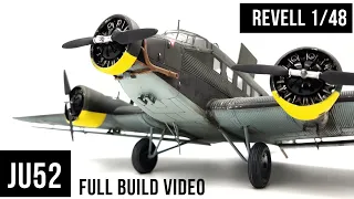 Junkers Ju-52 Revell 1/48 scale model aircraft