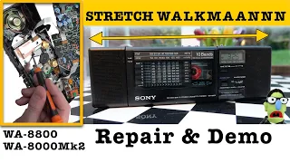 The stretch 'Walkman' - fixed-up & shown-off