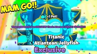 Najlepsze Oferty ZA Titanic Atlantean Jellyfish - Pet Simulator X (Roblox)