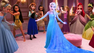 If Disney Princesses meets Elsa ?
