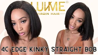 Get Flawless 4C Hair: A Kinky Straight Bob Tutorial From LUV ME HAIR!