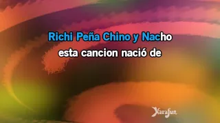 Karaoke Mi Niña Bonita - Chino & Nacho *