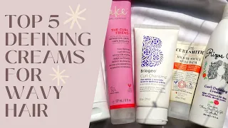 BEST DEFINING CREAMS FOR WAVY HAIR (2A-3A)