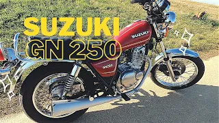 *SUZUKI GN 250* opinia użytkownika, wady i zalety, dane techniczne