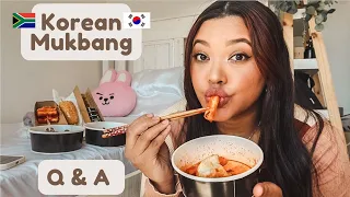 I’m back!!🥰 Korean food mukbang | Life Update Q&A (BTS concert, new business, new place)