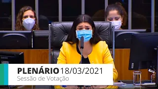 Plenário aprova urgência para diversas propostas da bancada feminina - 18/03/21 - 10:49