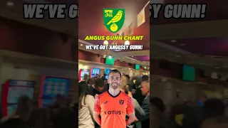 ANGUS GUNN CHANT by Norwich Fans! Will he be Leeds’ new goalkeeper?